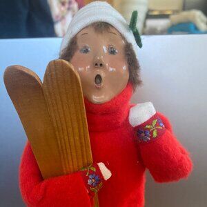 Byers Choice Caroler, Boy Skier, 1996